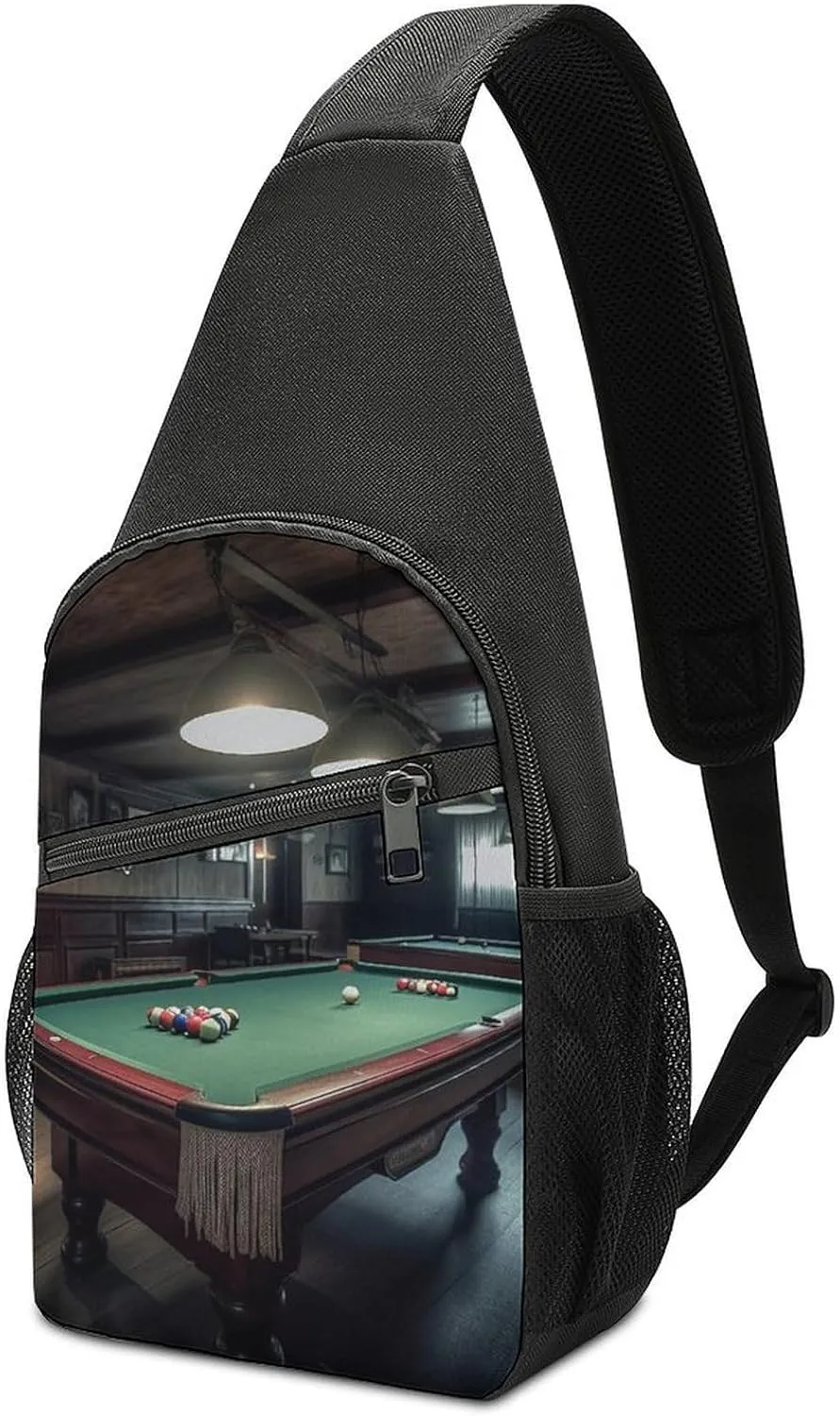 Crossbody Bag for Women Men Sling Bag Cool Dolphin Chest Bag Crossbody Adjustable Shoulder Bag