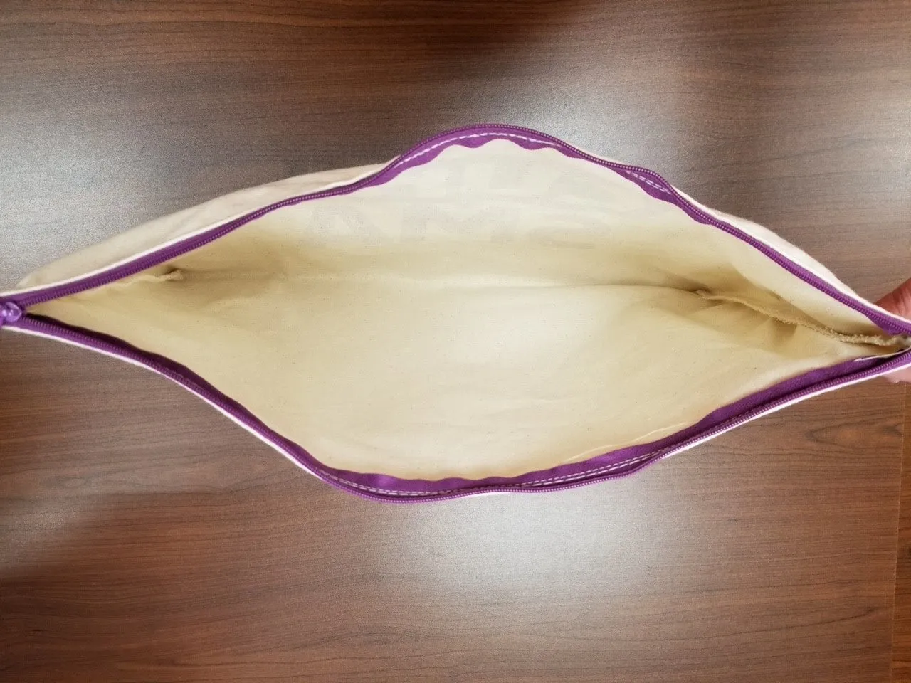 Cure SMA Zippered Pouch
