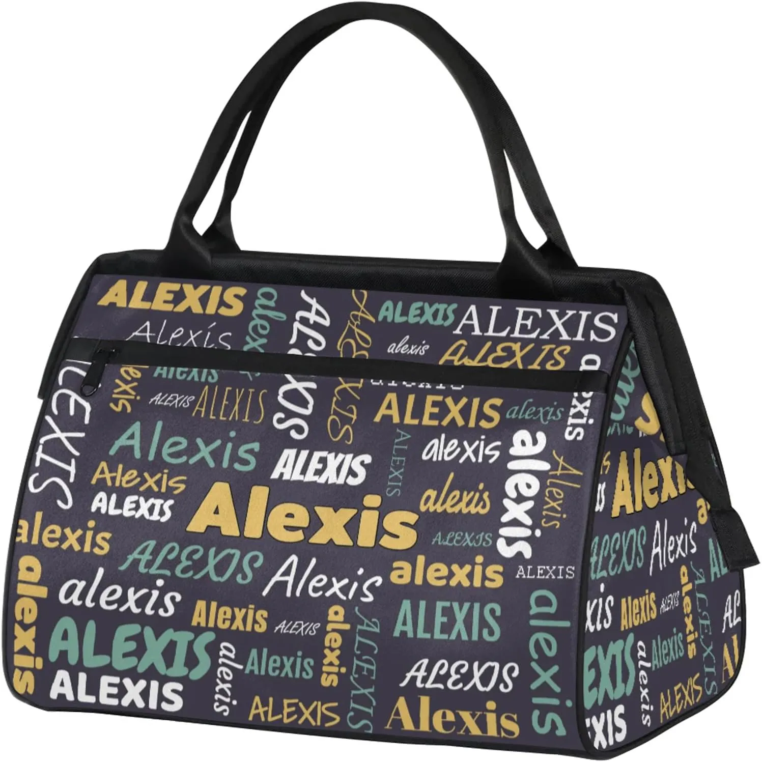Custom Gymnastics Duffel Bag Personalized Name Dance Ballet Bags Waterproof
