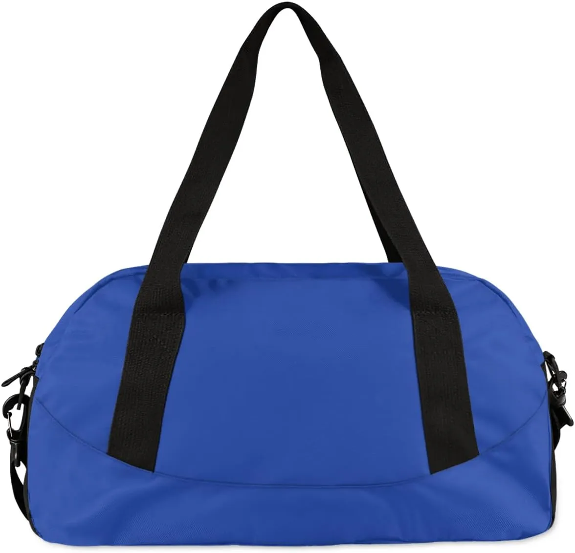 Custom Sport Gym Bag, Personalized Name and Team Name Overnight Duffel Bag for Boys Girls Dance Weekender Bags Travel Tote Bag, Blue A
