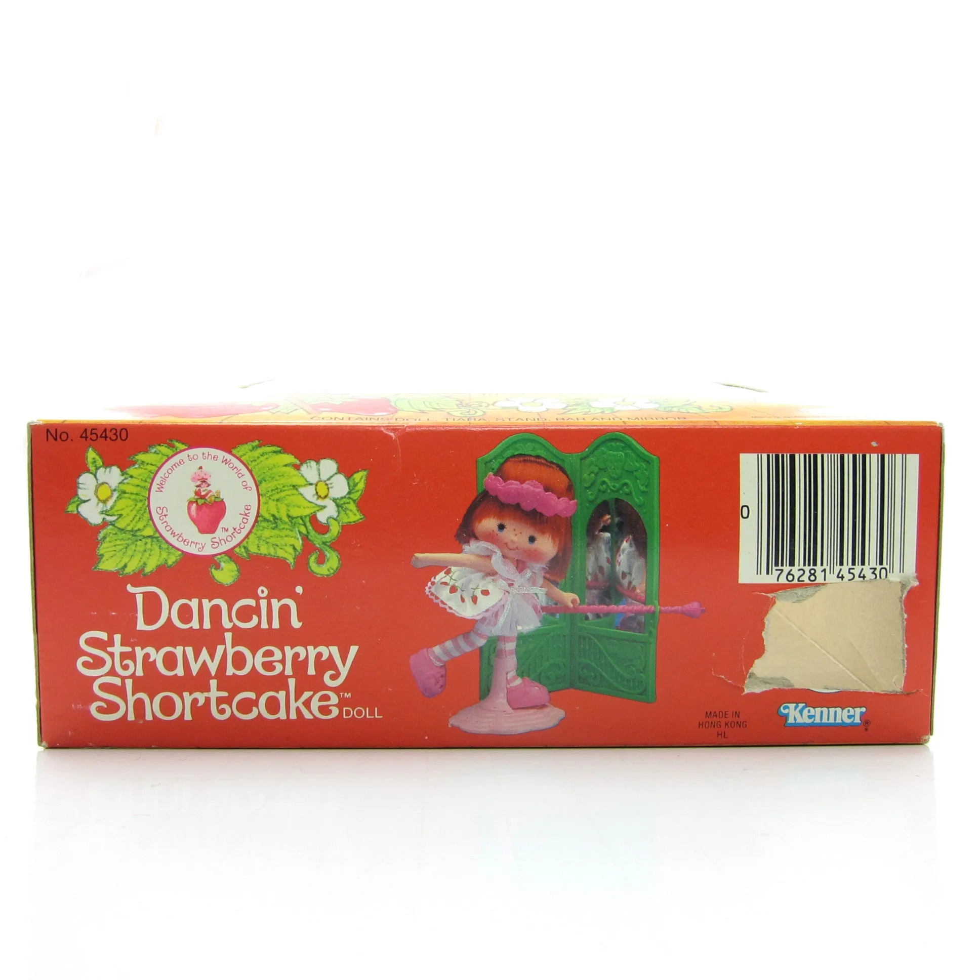 Dancin' Strawberry Shortcake Doll Vintage Ballerina Dancer with Box and Accessories
