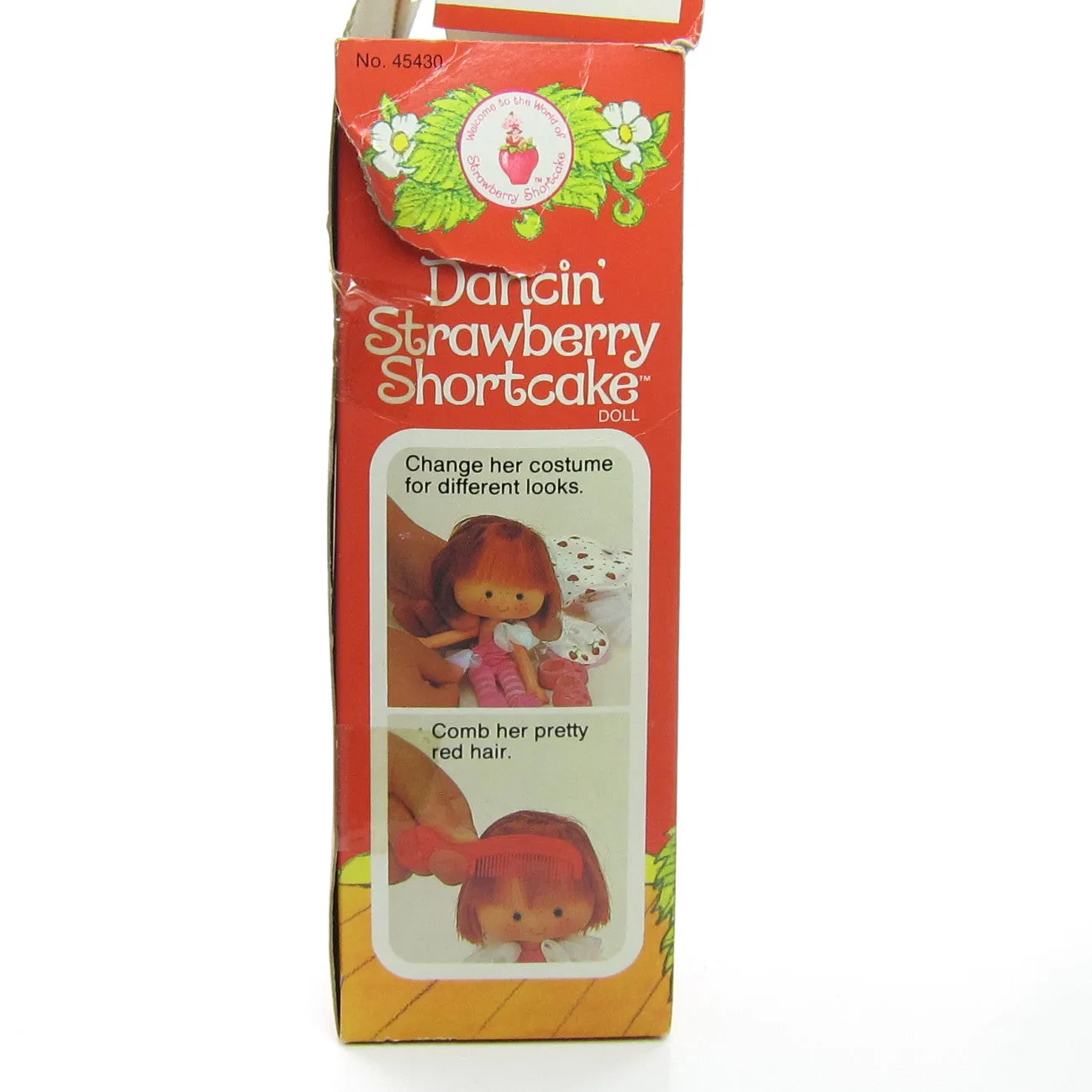 Dancin' Strawberry Shortcake Doll Vintage Ballerina Dancer with Box and Accessories