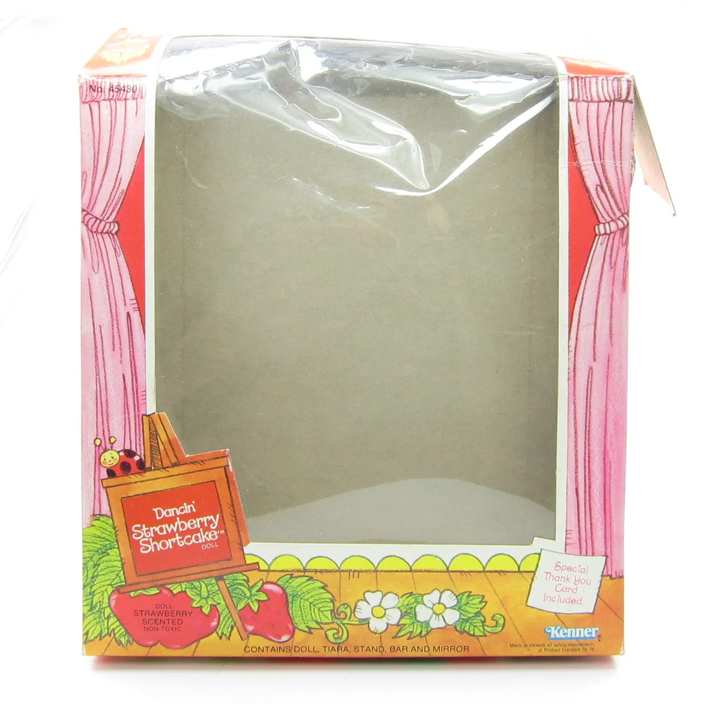 Dancin' Strawberry Shortcake Doll Vintage Ballerina Dancer with Box and Accessories