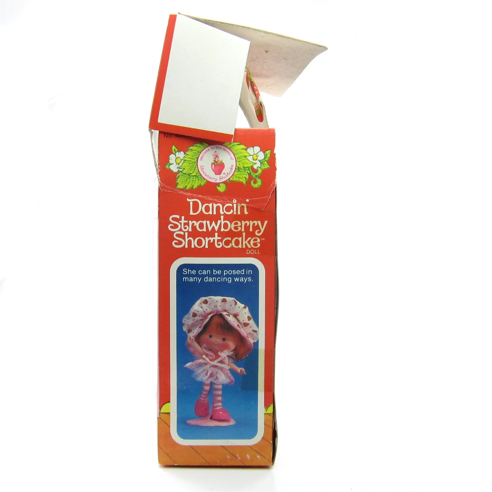 Dancin' Strawberry Shortcake Doll Vintage Ballerina Dancer with Box and Accessories