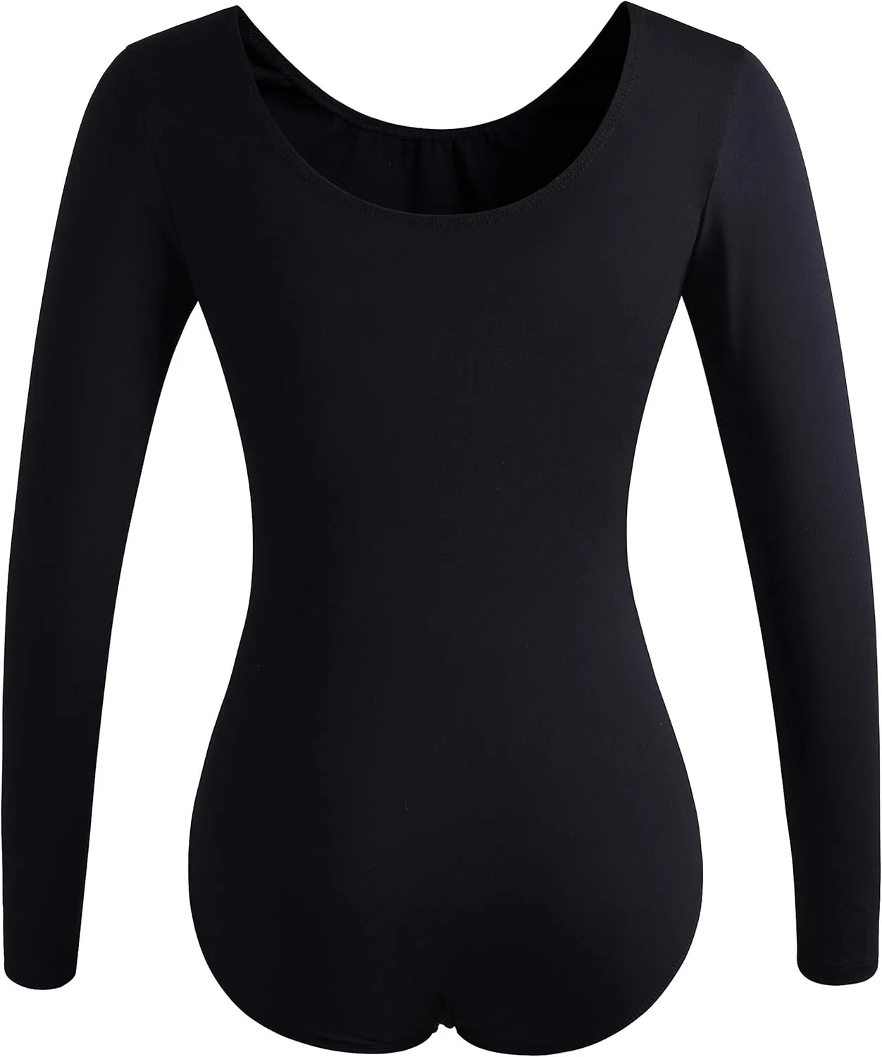 DANSHOW Women Long Sleeve Dance leotards for Ballet Adult lady Train top