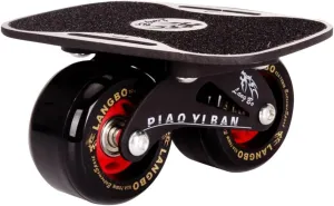 Dazzle Drift Board Aluminum Alloy Line Skateboard with Slip Deck and for Commuting Durable and Impact Resistant Easy to Transport