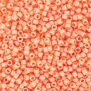 DB 2111, Duracoat Opaque Tea Rose - Miyuki Delica Beads - Size 11 - 5 grams - Japanese Cylinder Seed Beads - Retail & Wholesale