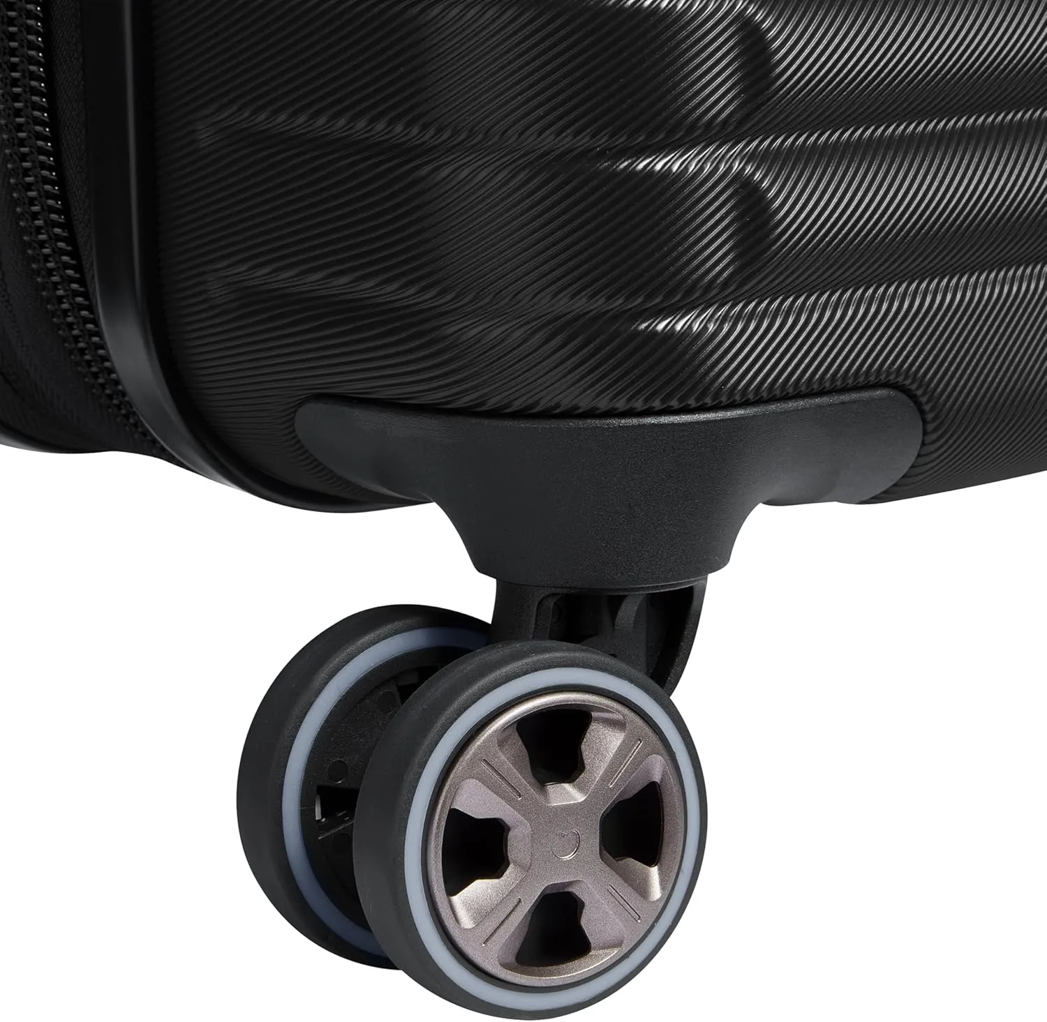 DELSEY PARIS Cruise 3.0 Hardside Expandable Luggage with Spinner Wheels, Black, Carry on 21 Inch