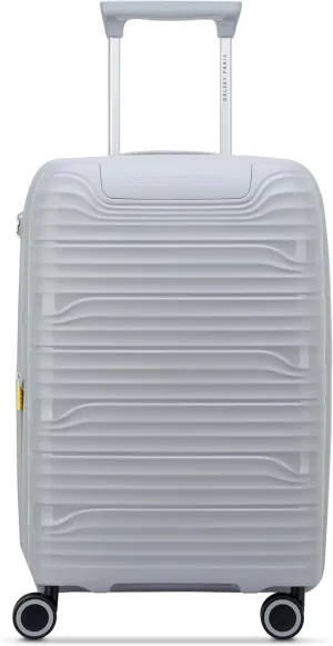 DELSEY Paris Dune Hardside Expandable Luggage with Spinner Wheels, Lunar Rock, Carry On 21 Inch