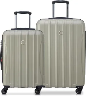 DELSEY PARIS Helium Aero Hardside Expandable Luggage with Spinner Wheels, Latte, 2-Piece Set (21/25)