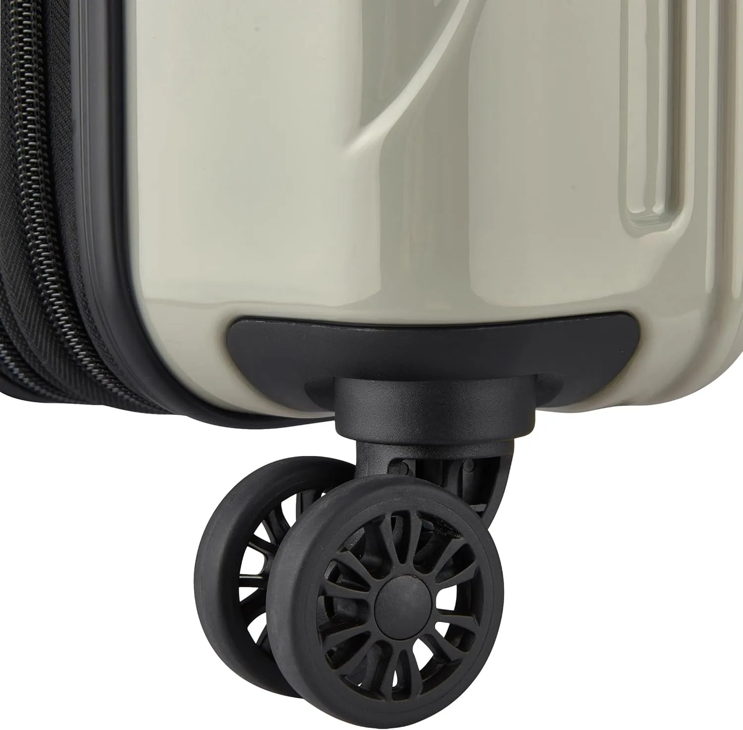 DELSEY PARIS Helium Aero Hardside Expandable Luggage with Spinner Wheels, Latte, 2-Piece Set (21/25)
