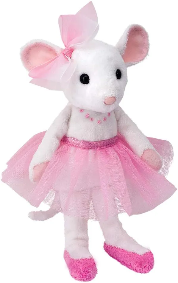 Douglas Petunia Ballerina Mouse Plush Stuffed Animal