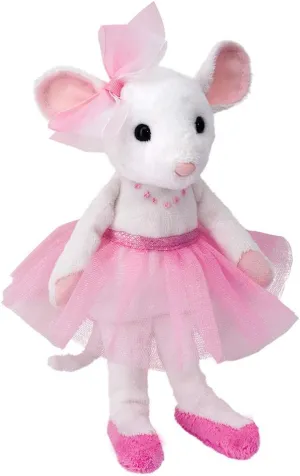 Douglas Petunia Ballerina Mouse Plush Stuffed Animal