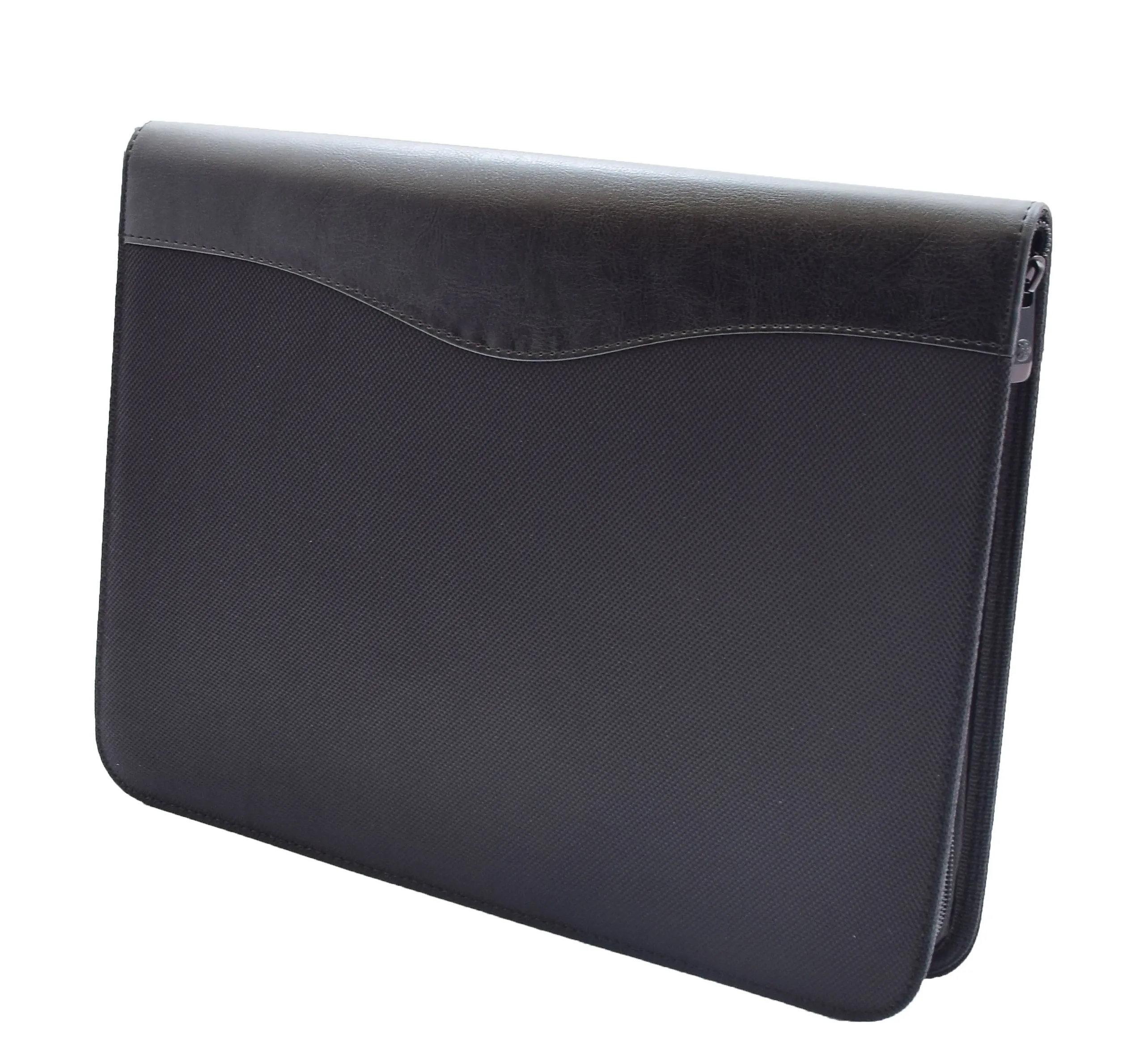 DR491 Portfolio Case with Calculator and Removable Writing Pad Black