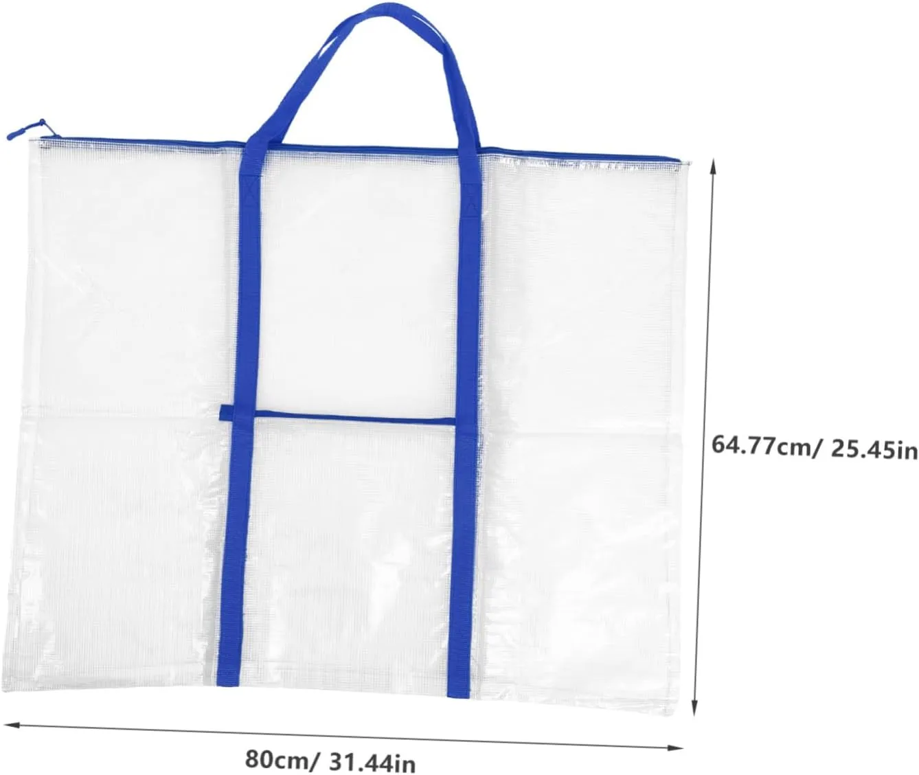 Drawing Tool Bag Art Supply Bag Separate Compartments Painting Paper Pouch Easy Zipper Stylish Design