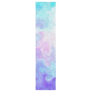 Dreamy Peach Purple Gradient Grip Tape roll Skateboard Anti Slip pro Scooter Grip Tape Longboard Grip Tape Waterproof Cruiser Board Grip Tape 33×9 Inch