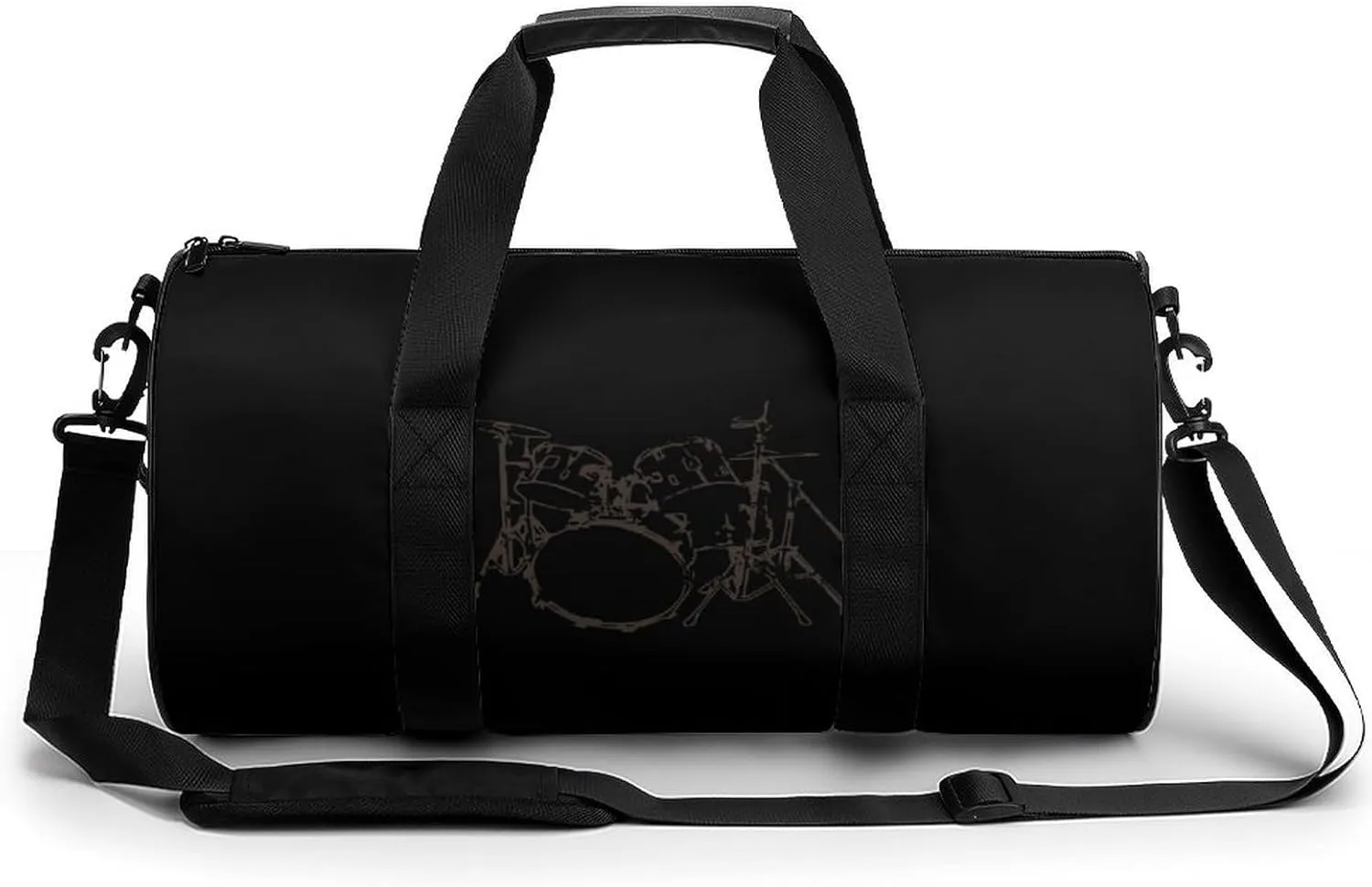 Drums Cool Sports Gym Bag Portable Duffel Bag Travel Workout Bag with Adjustable Strap for Men Women
