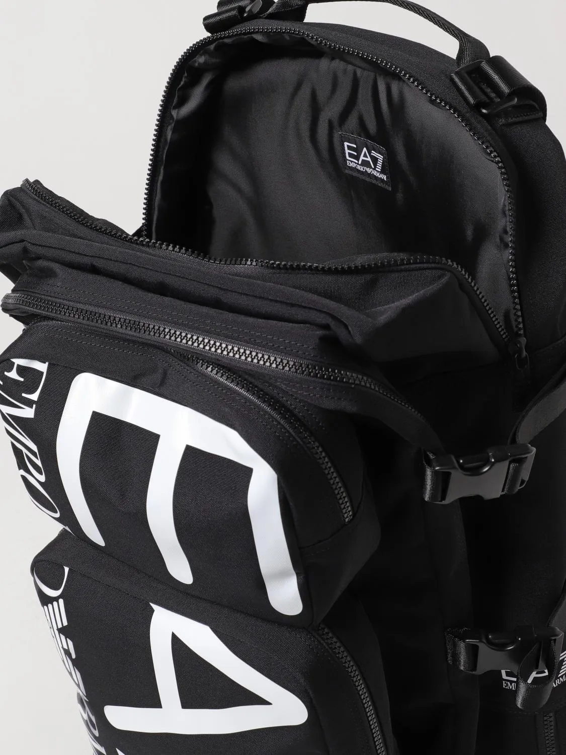 Ea7 Backpack Men Black