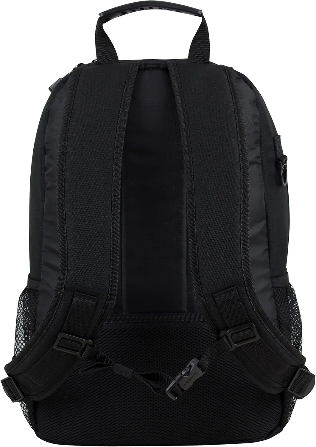 Eastsport Travel Skateboard Backpack Double Strap Laptop Bag Multi-Sport Design for Men and Women, Black