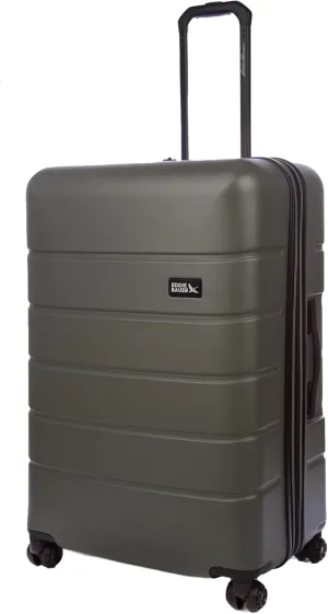 Eddie Bauer Glacier Hardside Spinner Durable PC/ABS Construction Suitcase Luggage, Sprig, 30" (Check-in)