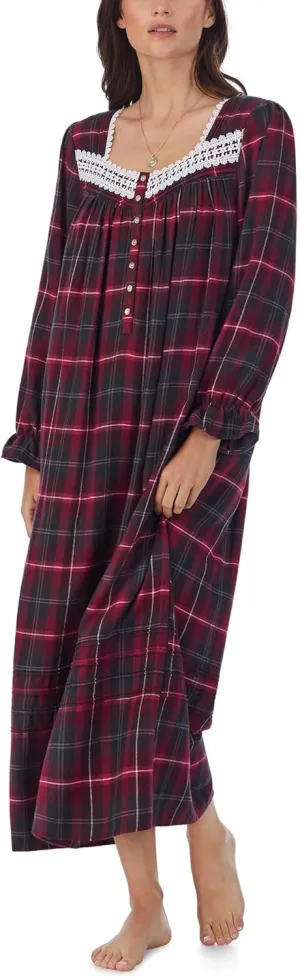 Eileen West Cotton Flannel Long Sleeve Ballet Gown