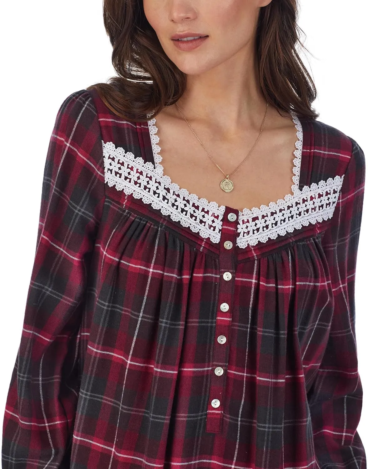 Eileen West Cotton Flannel Long Sleeve Ballet Gown