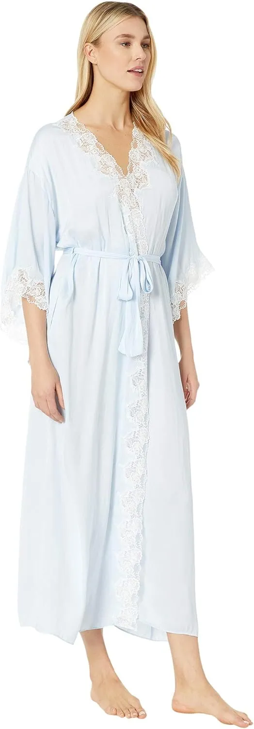 Eileen West Satin Ballet Wrap Robe