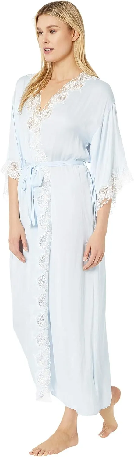 Eileen West Satin Ballet Wrap Robe
