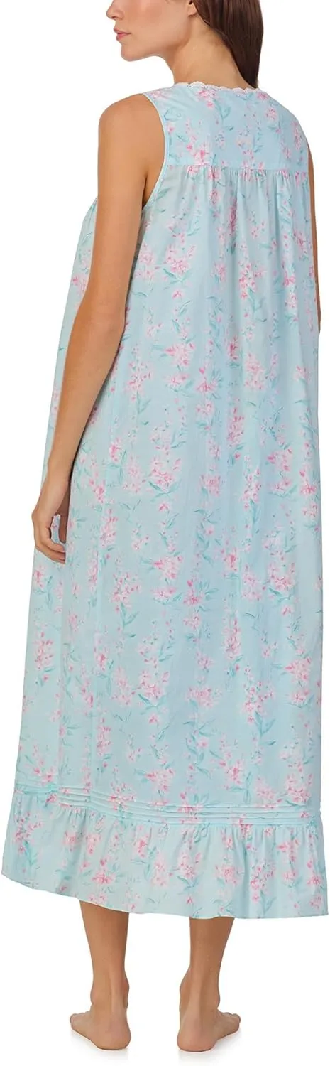 Eileen West Women's Cotton Woven Sleeveless Ballet Gown