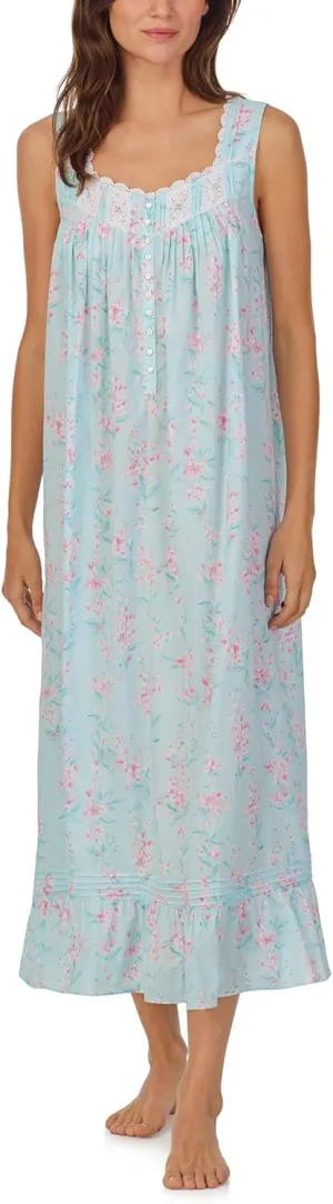 Eileen West Women's Cotton Woven Sleeveless Ballet Gown