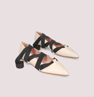 ELLA LACE UP COTON PERLA