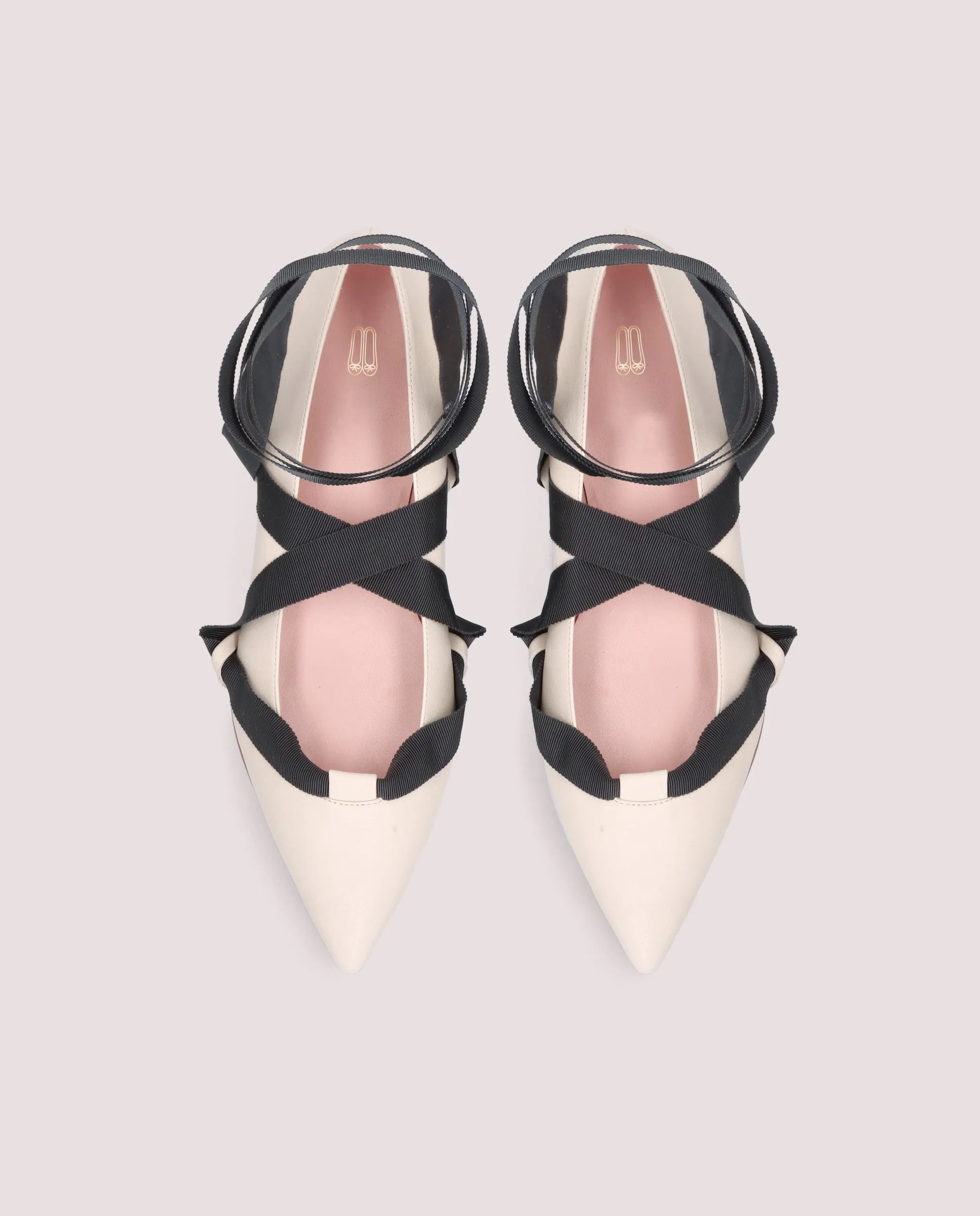 ELLA LACE UP COTON PERLA