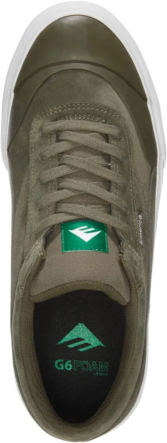 Emerica Skateboard Shoes Vulcano Olive Mens