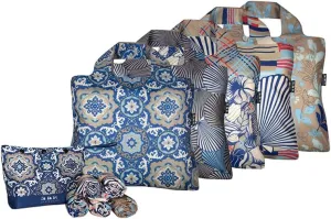 Envirosax Mallorca Reusable Tote Bag, Multicolor, 19.5" x 16.5"