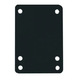 ESSENTIALS BLACK SKATEBOARD RISERS