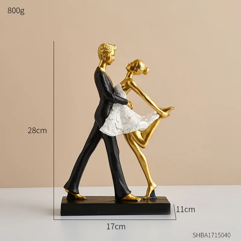 European Style Elegant Ballet Girl Decorative Ornaments Living Room Decoration Accessories Wine Cabinet Decoration Home Decor