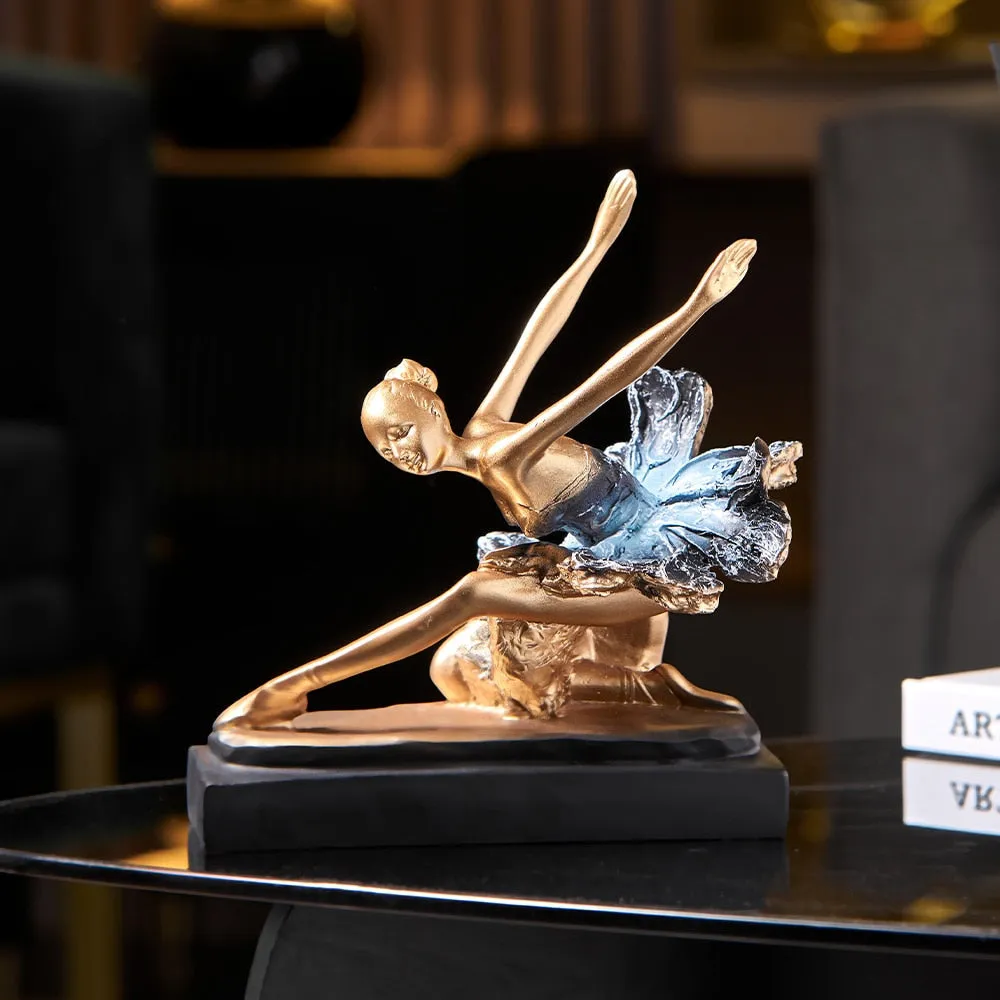 European Style Elegant Ballet Girl Decorative Ornaments Living Room Decoration Accessories Wine Cabinet Decoration Home Decor