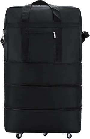 Expandable Suitcase, Wheeled Duffle Bag Expandable Foldable Suitcase with 360 ° Roating Wheels Waterproof Oxford Wheeled Holdall Multifunction Travel Bag for Men Women, Wheeled Holdall
