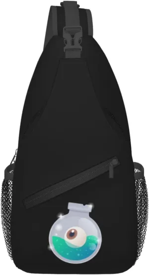 Eyeball Diagram Crossbody Bags For Women Men Chest Backpack Gym Shoulder Bag Travel Outdoor Sports Casual Crossbody Bags