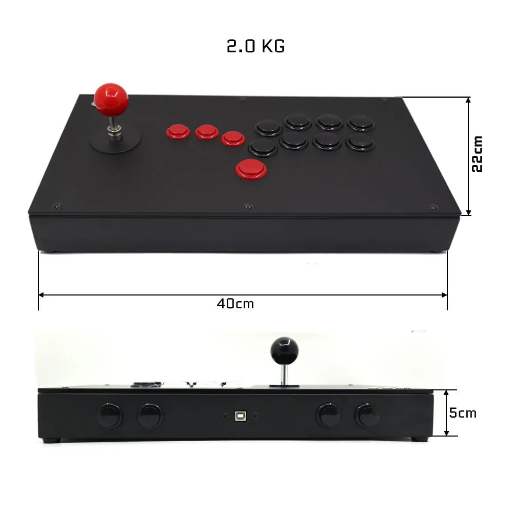 FightBox M1 All Button Leverless Arcade Game Controller for PC/PS/XBOX/SWITCH
