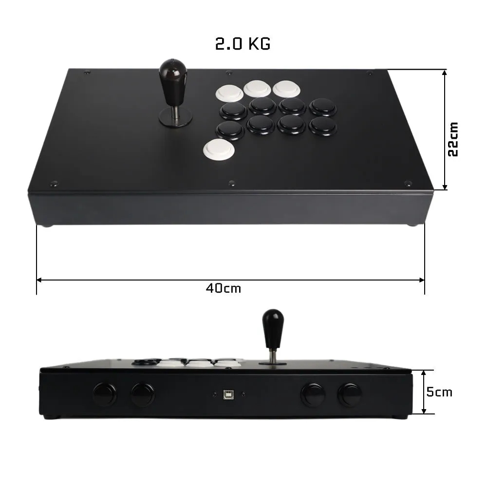 FightBox M8-CrossUP Arcade Joystick – Sanwa/Crown for PC, PS4, Switch