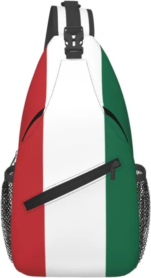Flag of Lithuania Minor Crossbody Bags For Women Men Chest Backpack Gym Shoulder Bag Travel Outdoor Sports Casual Crossbody Bags