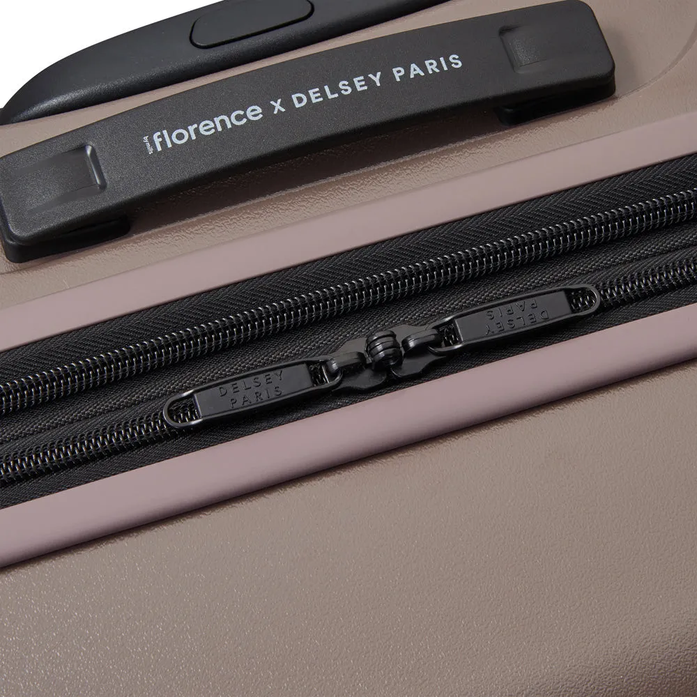 florence by mills x DELSEY PARIS Catch Flights Expandable 20" Carry-On Spinner Upright