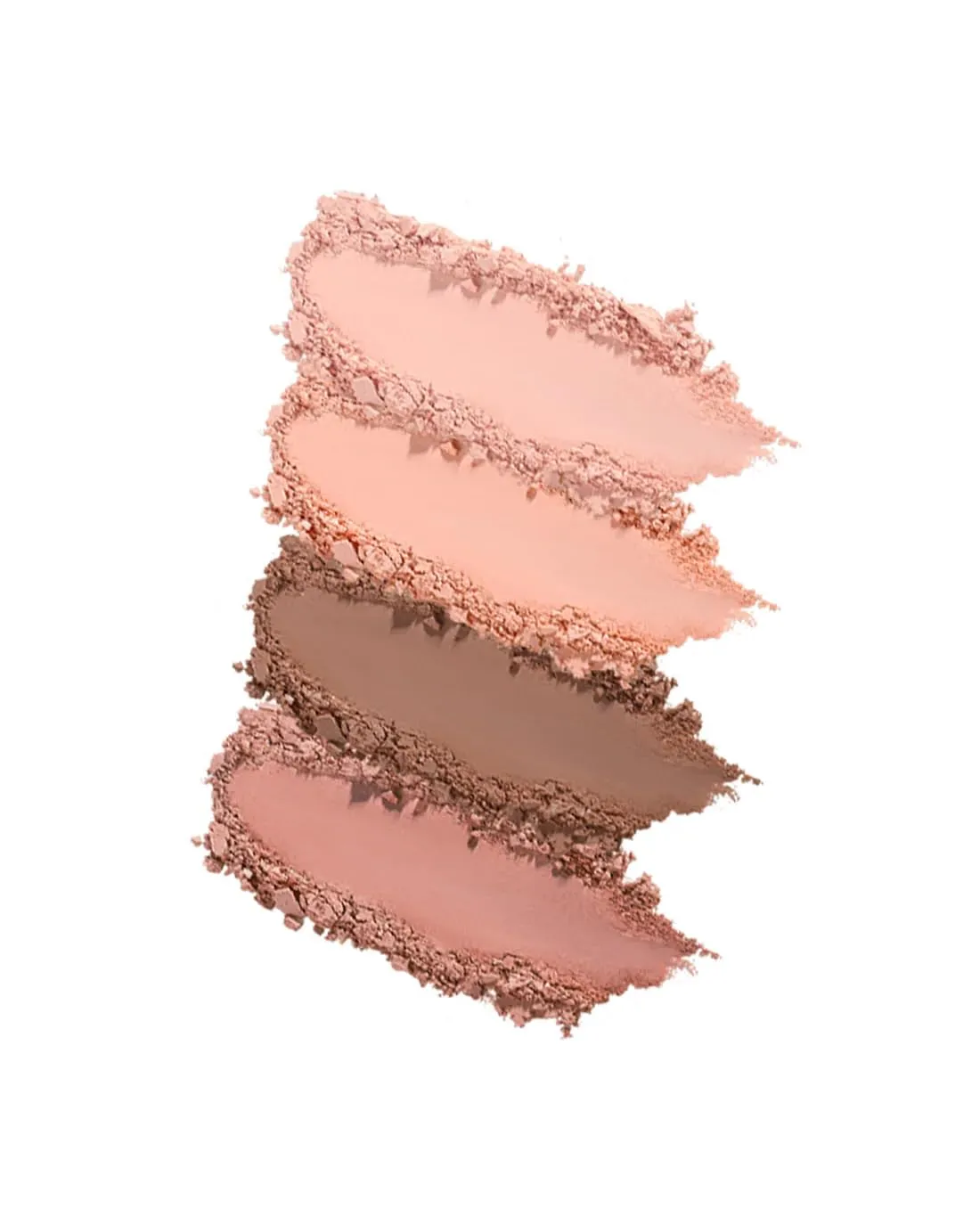 Flower Knows Swan Ballet Six-Color Makeup Palette,Eyeshadow,Blush,Highlighting & Contour All-in-One Face Makeup Palette with 4 Matte 2 Shimmer Neutral Shades(01 White Swan,0.23 Oz)
