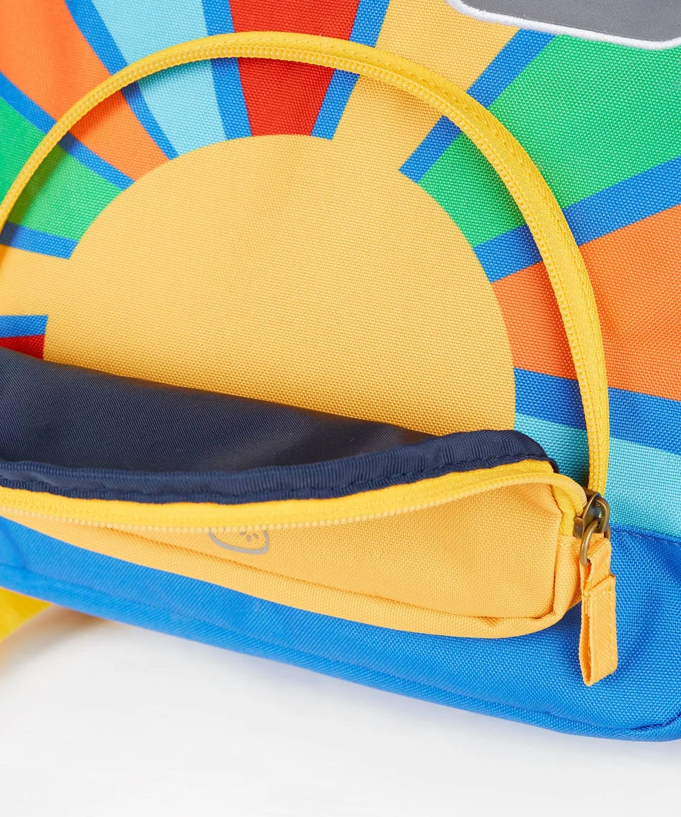 Frugi Ramble Rainbow Backpack - Sun