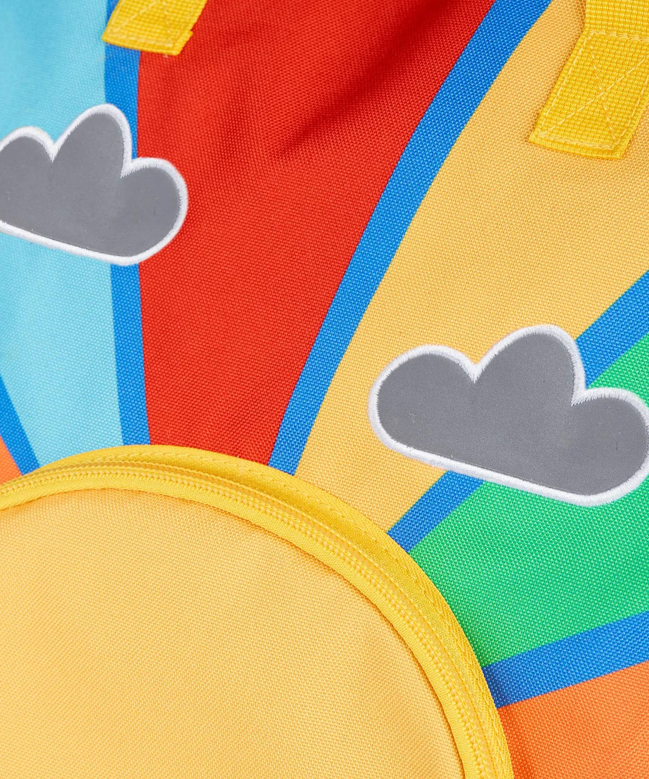 Frugi Ramble Rainbow Backpack - Sun