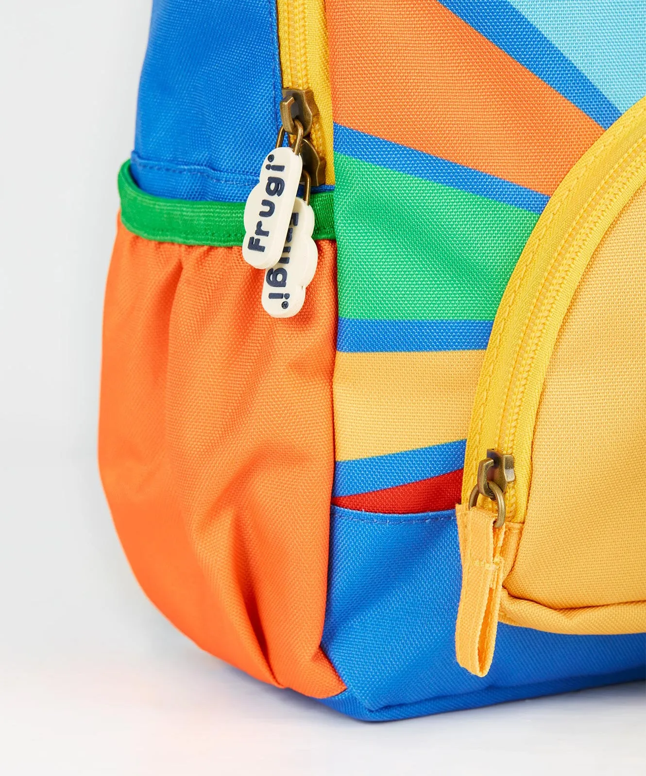 Frugi Ramble Rainbow Backpack - Sun