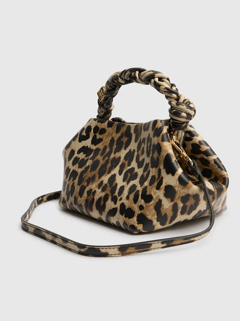 GANNI Leopard Small Bou Bag