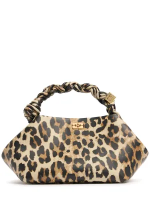 GANNI Leopard Small Bou Bag