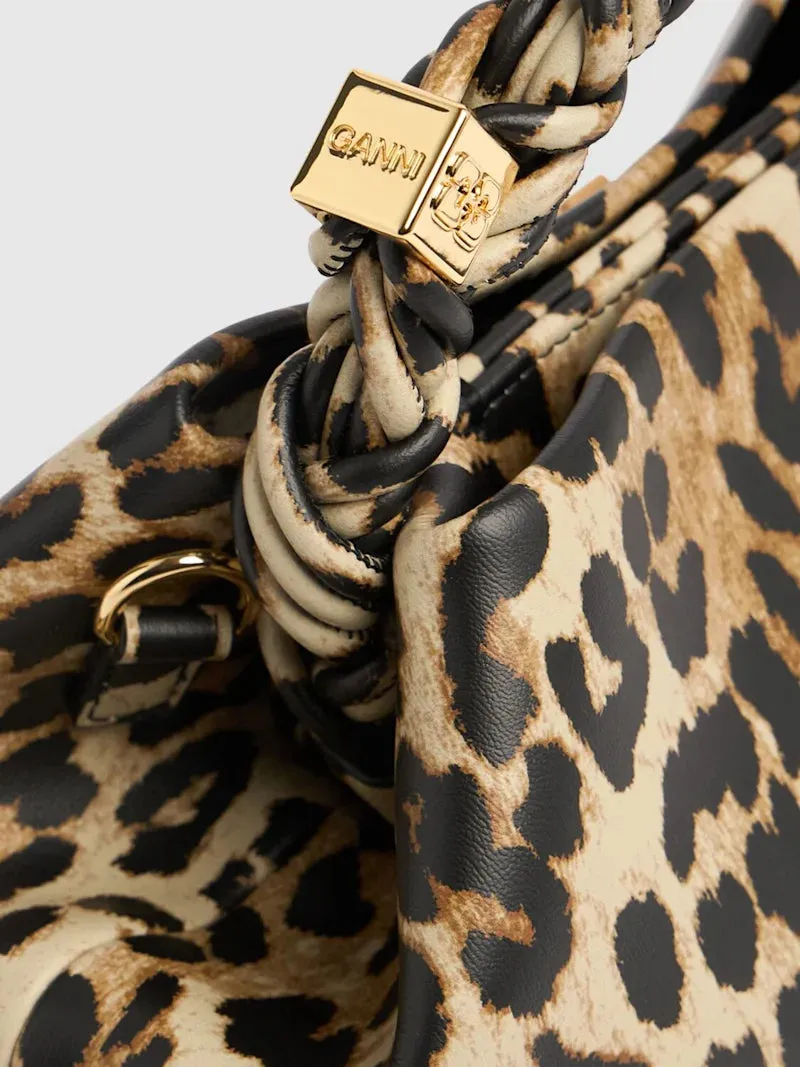GANNI Leopard Small Bou Bag